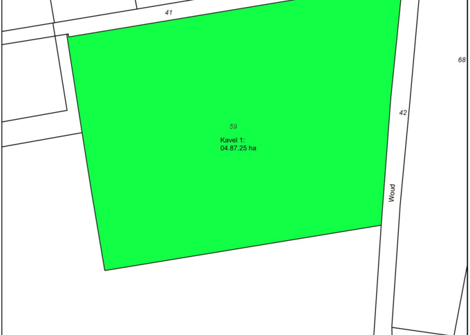 Losse grond te koop : Woud, 5258 Berlicum