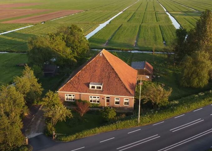 Monnickendammerjaagweg 5 Edam Stolpboerderij