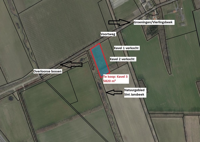 Bouwgrond te koop in Noord-Brabant - Voortweg 0, Vierlingsbeek