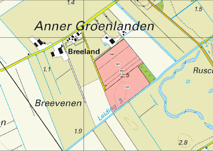 Losse grond te koop in Drenthe: Annen