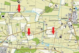 Losse grond te koop in Overijssel: Lettele percelen cultuurgrond