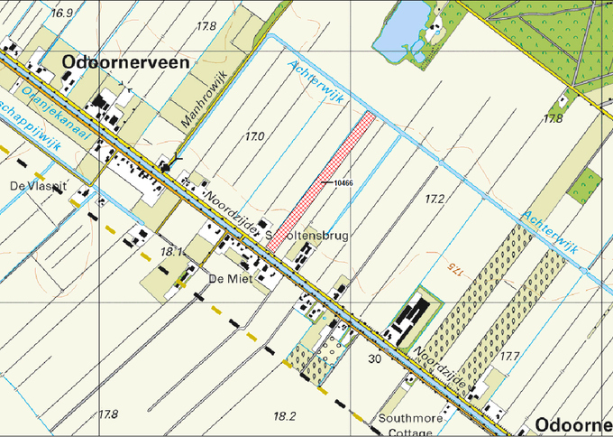 Losse grond te koop in Drenthe: Odoornerveen Noordzijde