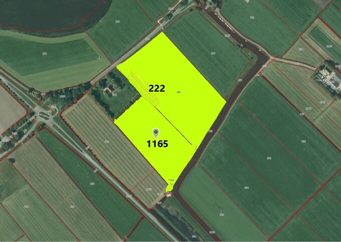 Losse grond te koop in Friesland: Kavel grasland Hemelum