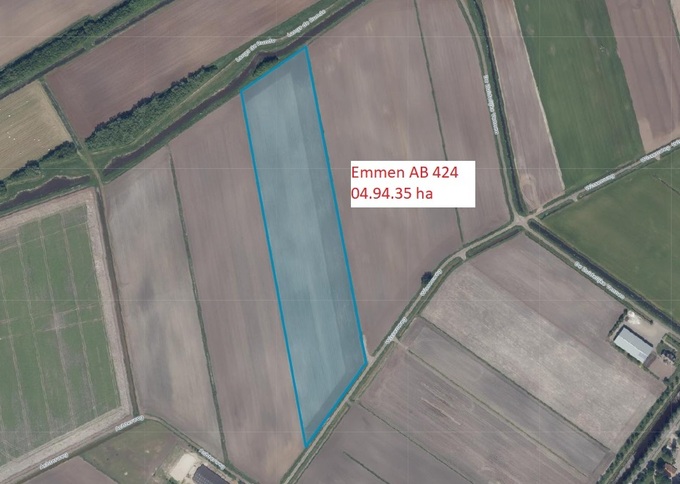 Losse grond te koop in Drenthe: Cultuurgrond Wissenweg Emmer-Compascuum