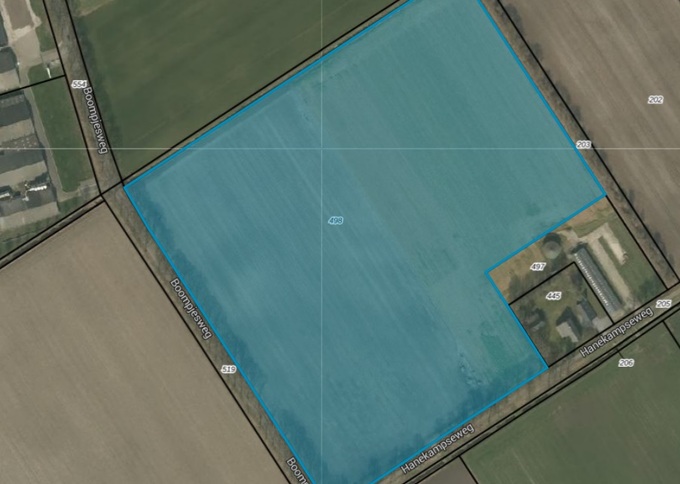 Losse grond te koop in Noord-Brabant: Hanekampseweg, Landhorst