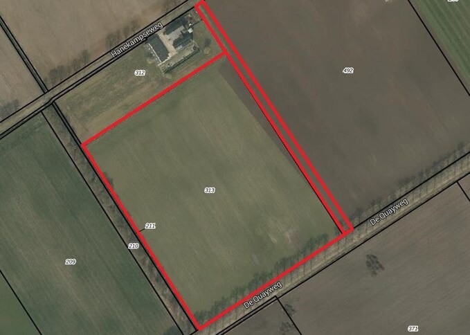 Losse grond te koop in Noord-Brabant: Hanekampseweg ong, Landhorst