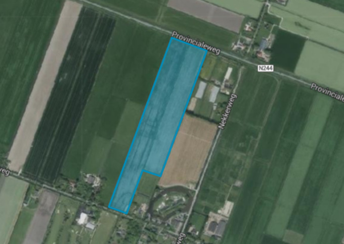 Losse grond te koop in Noord-Holland: 14 ha land gelegen aan de Volgerweg in de Beemster 