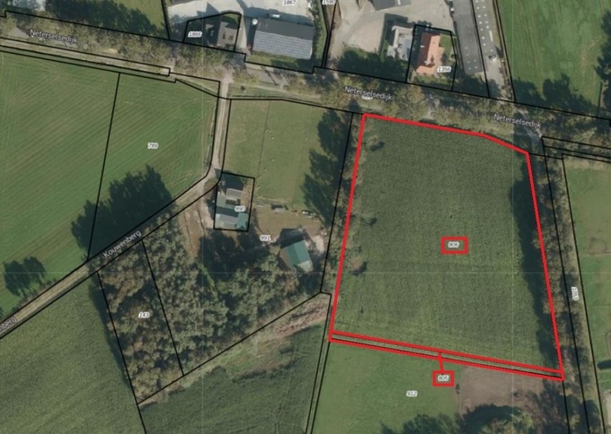 Losse grond te koop in Noord-Brabant: Neterselsedijk, Lage Mierde