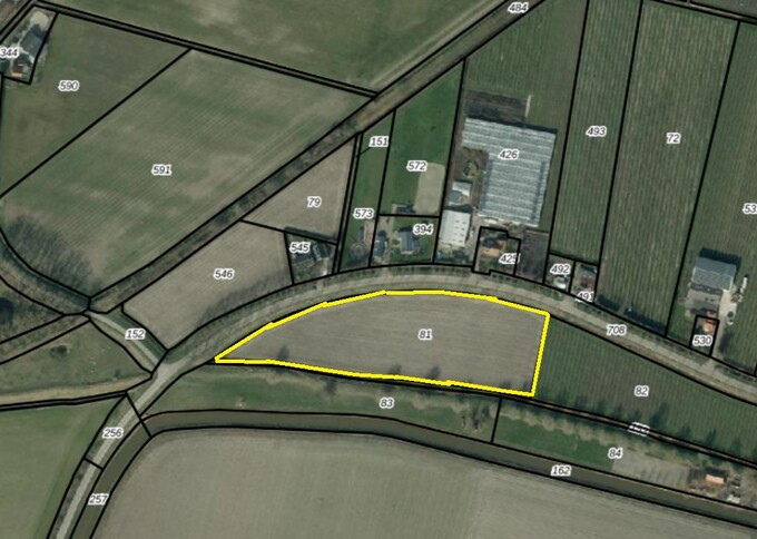 Losse grond te koop in Zeeland: Landbouwgrond gelegen aan de Zwinweg te Oudelande