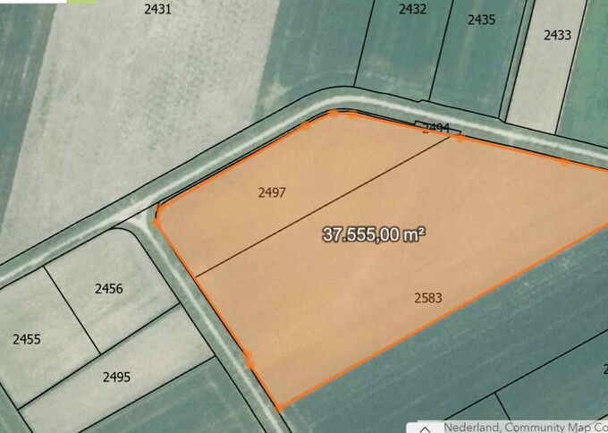 Losse grond te koop in Zeeland: Bouwland Schoutsweg/Poppekerkseweg Westkapelle