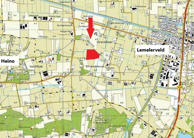 Losse grond te koop in Overijssel: Akkerweg ong, Lemelerveld