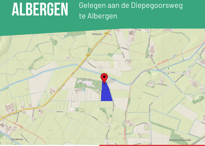 Losse grond te koop in Overijssel: Diepegoorsweg ong, Albergen