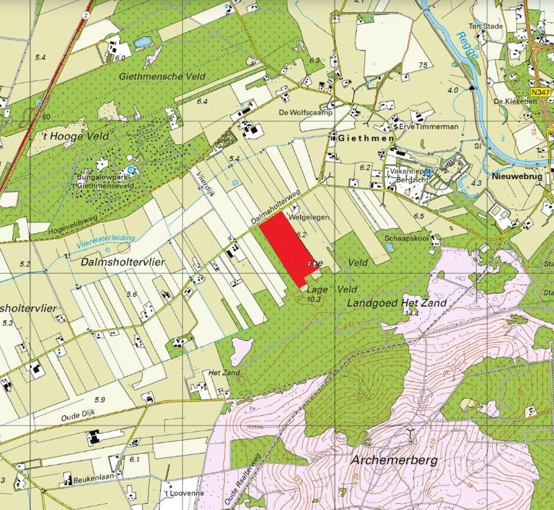 Losse grond te koop in Overijssel: Dalmsholterweg ong, Giethmen