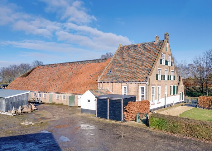 Woonboerderij te koop in Zuid-Holland -&nbsp;Oudelandsedijk 11, Oude-Tonge